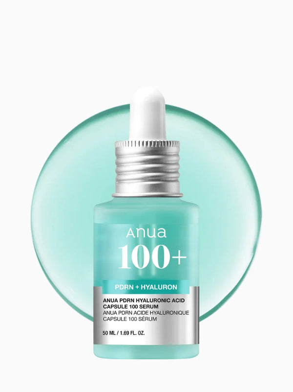 ANUA PDRN Hyaluronic Acid Capsule 100 Serum bottle on white background