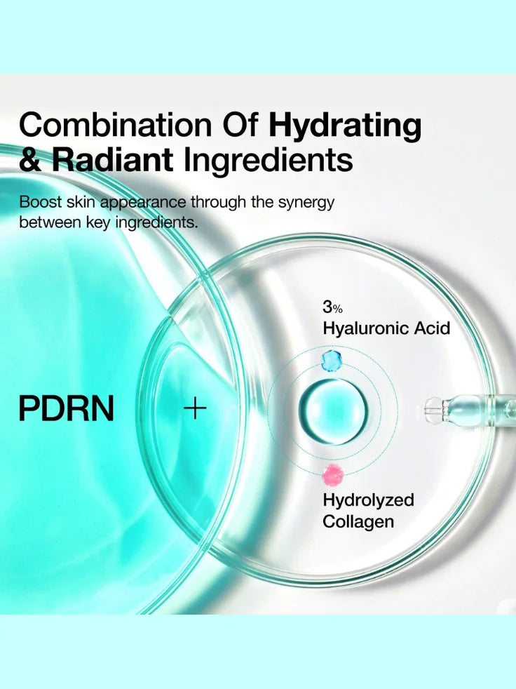 Lightweight gel serum texture of ANUA PDRN Hyaluronic Acid Capsule 100