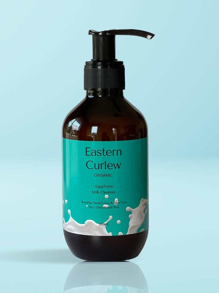 Eastern Curlew AquaTerra Milk Cleanser | Gentle 200 ml for dry Skin 