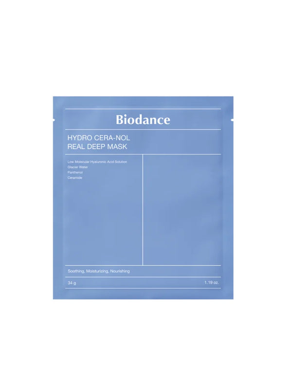 Biodance Hydro Cera-Nol Real Deep Mask 4pc/Box