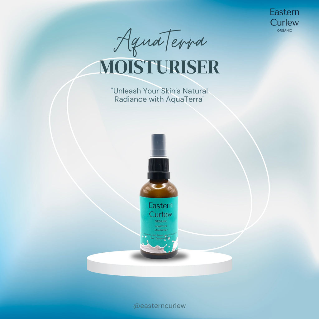 AquaTerra Moisturiser: The Ultimate Daily Moisturiser for Dry and Dehydrated Skin by Eastern Curlew