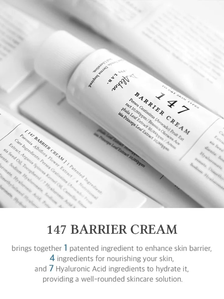 Dr. Althea 147 Barrier Cream packaging – vegan, cruelty-free, and eco-friendly skincare.