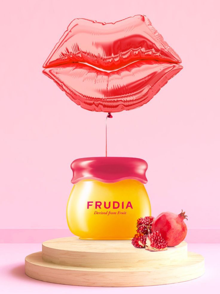 Frudia Pomegranate Honey 3 in 1 Lip Balm 10ml showcasing front image