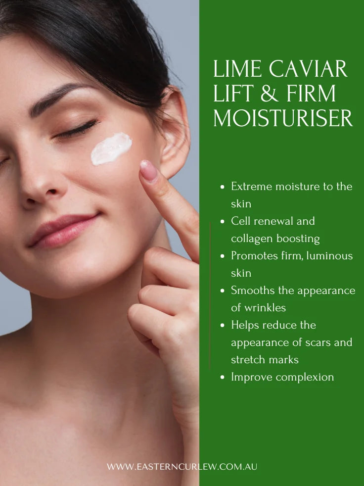 Lime Caviar Lift and Firm Cream benefits