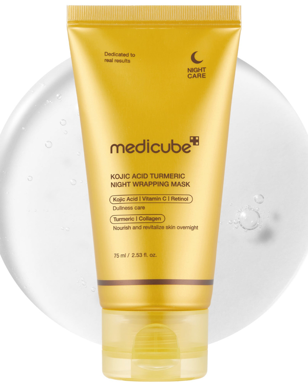 Medicube Kojic Acid Turmeric Overnight Wrapping Mask jar Australia