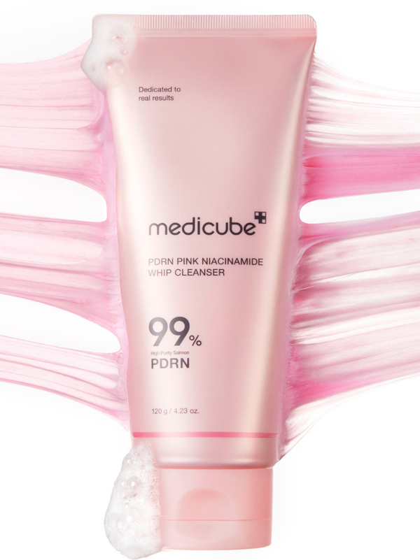 Medicube PDRN Pink Niacinamide Whip Cleanser