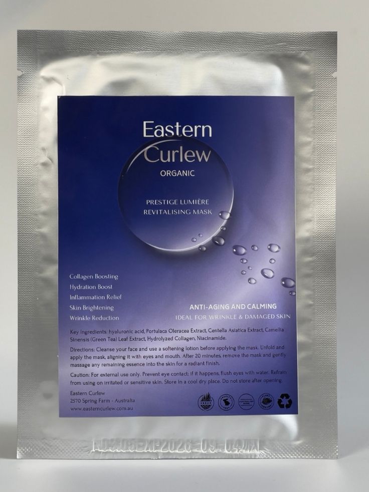 Hydra Bomb Anti-Ageing tissue mask | Eastern Curlew