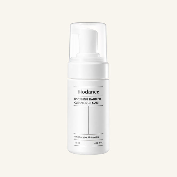 Biodance Soothing Barrier Cleansing Foam 120ml bottle Australia