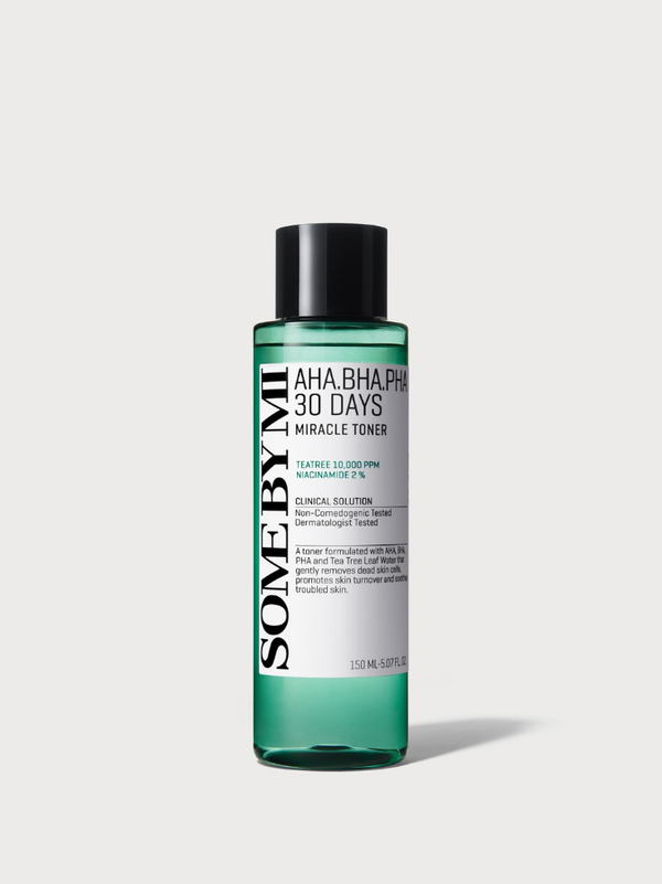 SOME BY MI AHA-BHA-PHA 30 Days Miracle Toner 150ml green bottle